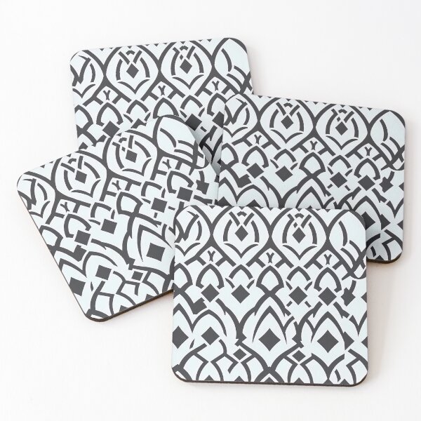 Item preview, Asia Geometric Damask Ornamental Seamless Pattern Collection designed and sold by ART ATTACK ZONE.