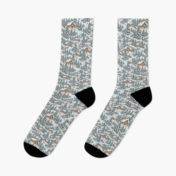 Item preview, Snowy Kitten Mountains designed and sold by penny+florence.