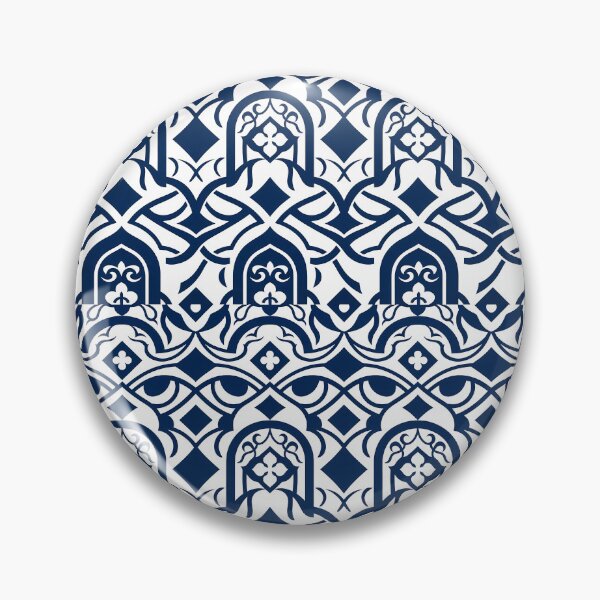 Item preview, Eyes Geometric Damask Ornamental Seamless Pattern Collection designed and sold by ART ATTACK ZONE.
