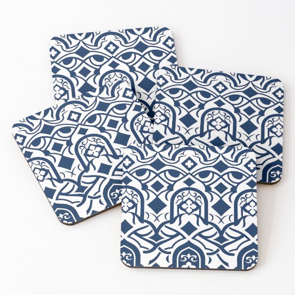 Item preview, Eyes Geometric Damask Ornamental Seamless Pattern Collection designed and sold by ART ATTACK ZONE.