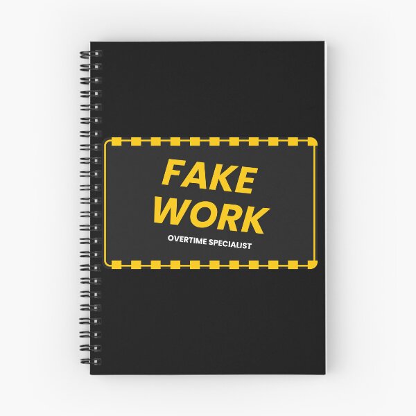 Item preview, Fake Work designed and sold by Mindset_im_gepeack .