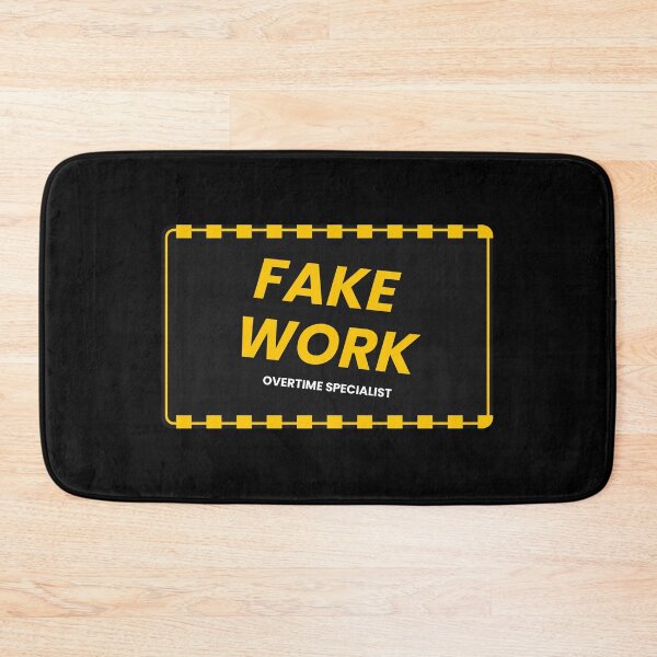 Item preview, Fake Work designed and sold by Mindset_im_gepeack .