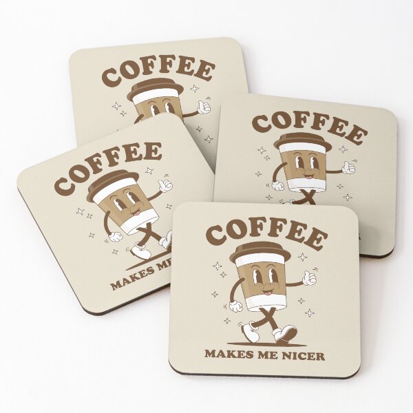 Item preview, Coffee Makes Me Nicer designed and sold by AdventureTee.