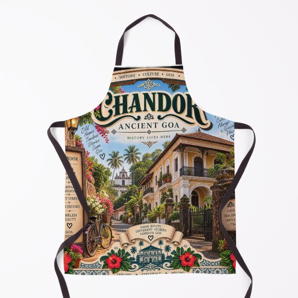 Item preview, Chandor — Ancient Goa · Heritage Mansions designed and sold by Goanheartprints.