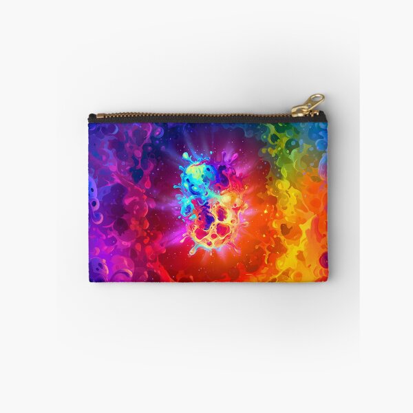 Item preview, Psychedelic Liquid Splash Cosmic Abstraction designed and sold by Lunat1kk.