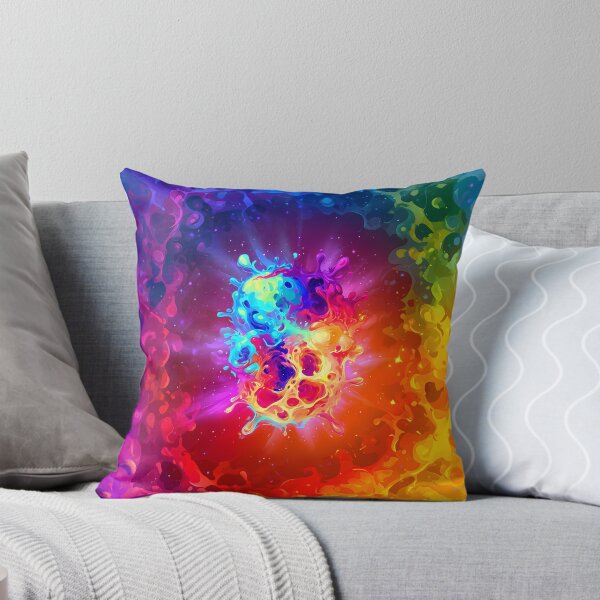 Item preview, Psychedelic Liquid Splash Cosmic Abstraction designed and sold by Lunat1kk.