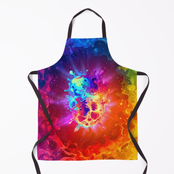 Item preview, Psychedelic Liquid Splash Cosmic Abstraction designed and sold by Lunat1kk.
