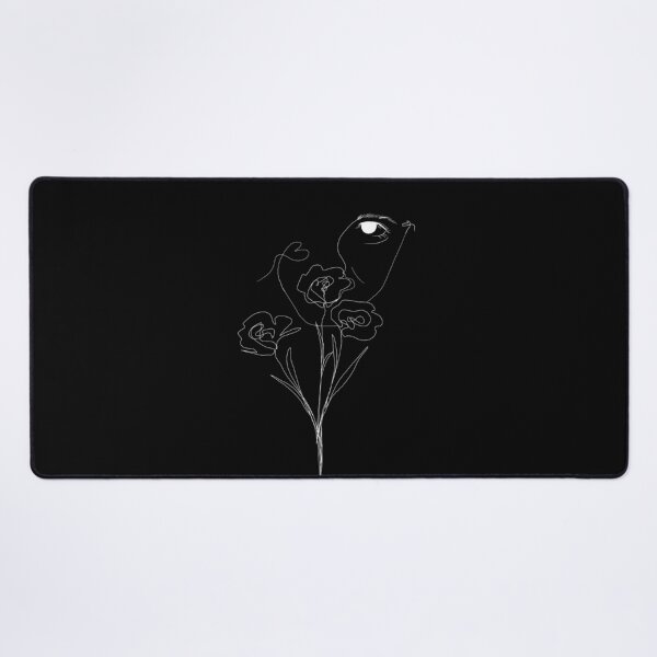 Item preview, Minimalist Woman And Flowers Line Art⁠ designed and sold by a1-x.
