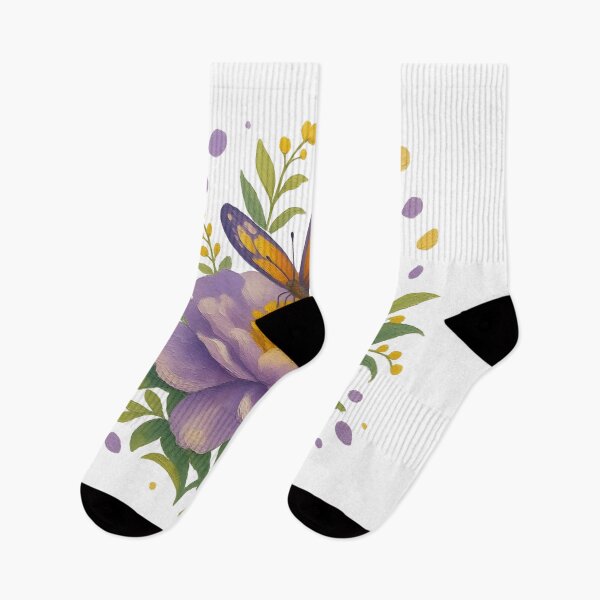 Item preview, Flowers and butterflies designed and sold by re2m.
