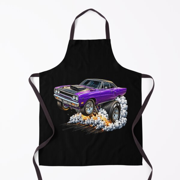 Item preview, Plum Crazy Muscle Car Launch – Hot Rod Wheelie designed and sold by Classic Chaos Creations.