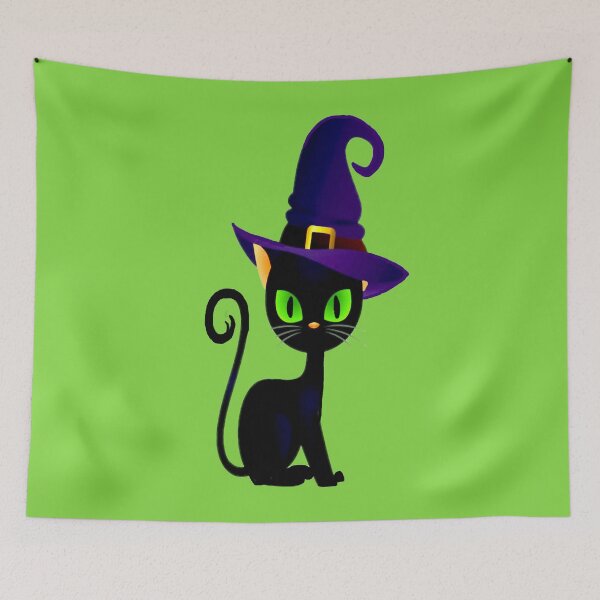 Item preview, Halloween Cat designed and sold by ViaARTfactory.