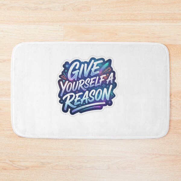 Item preview, Give Yourself A Reason Motivational Quote designed and sold by Owcomm.