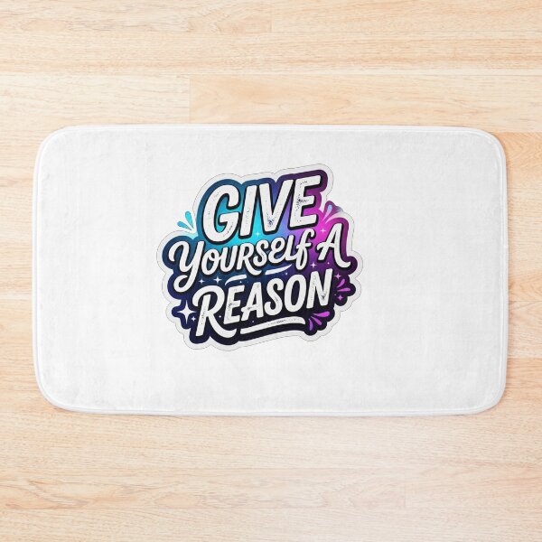 Item preview, Give Yourself A Reason Motivational Quote    designed and sold by Owcomm.