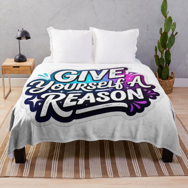 Item preview, Give Yourself A Reason Motivational Quote    designed and sold by Owcomm.