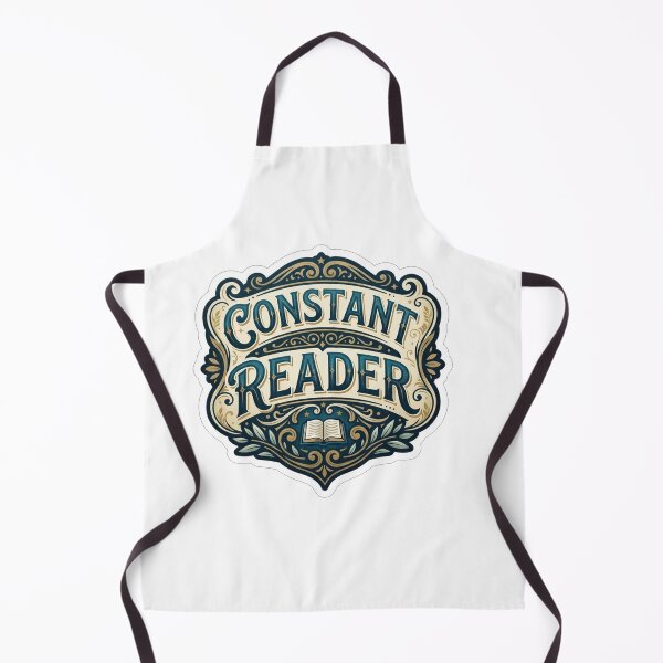 Item preview, Vintage Constant Reader Bookworm Literature Emblem designed and sold by Owcomm.
