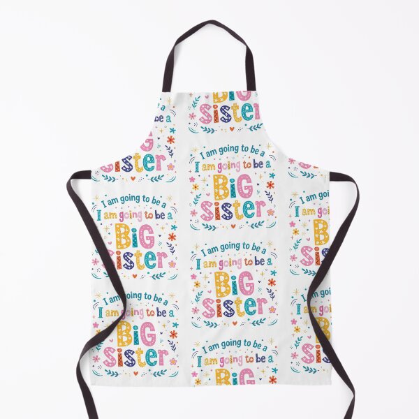 Item preview,  I Am Going To Be A Big Sister - Cute Colorful Floral Announcement designed and sold by Yassinejayed.