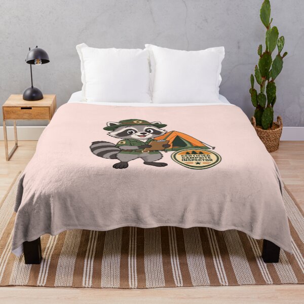 Item preview, Raccoon Certified Campsite Inspector designed and sold by Inkworksbyshery.