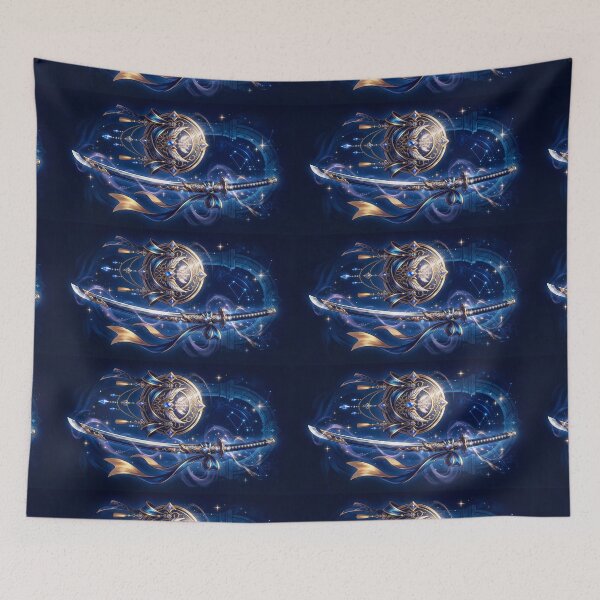 Item preview, weapon crest navy (alternative) (no border) designed and sold by Crimsonmerchant.