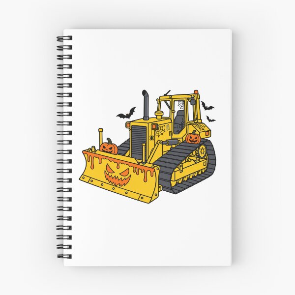 Item preview, Halloween Bulldozer – Spooky Construction Vehicle designed and sold by ElceMare.