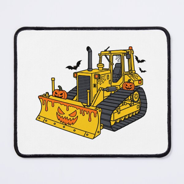 Item preview, Halloween Bulldozer – Spooky Construction Vehicle designed and sold by ElceMare.