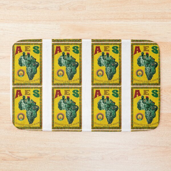 Item preview, AES Alliance of Sahel States | Traoré Goïta Tchiani | Pan-African map postage stamp designed and sold by Youngkev-arts.