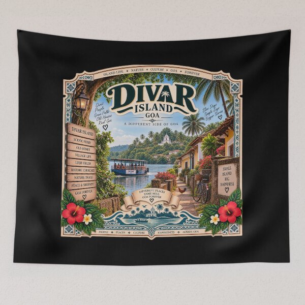 Item preview, Divar Island — A Different Side of Goa designed and sold by Goanheartprints.