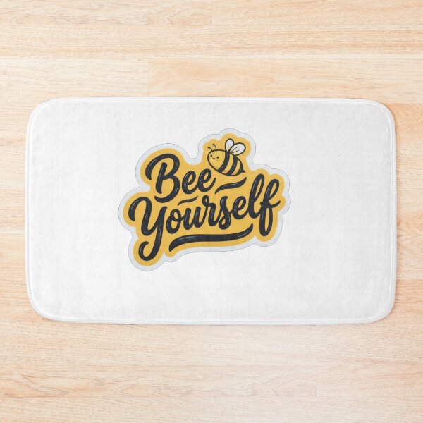 Item preview, Bee Yourself Cute Inspirational Bumble Quote    designed and sold by Owcomm.
