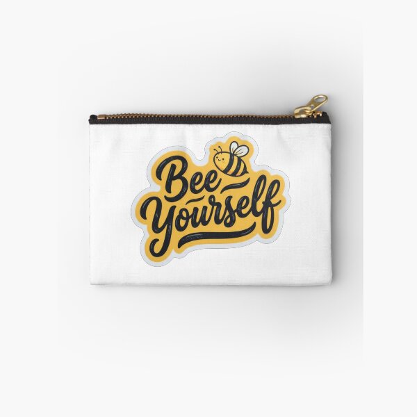 Item preview, Bee Yourself Cute Inspirational Bumble Quote    designed and sold by Owcomm.