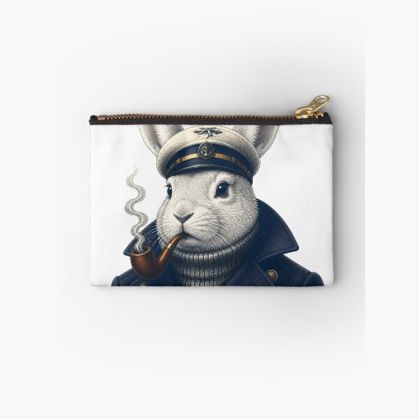 Item preview, captain arctic hare with pipe designed and sold by PhiloDoh.