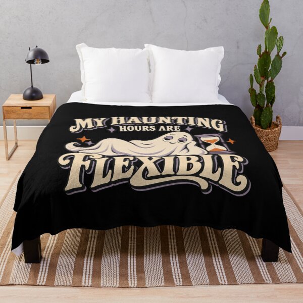 Item preview, My Haunting Hours Are Flexible - Funny Lounging Ghost designed and sold by CasaMio.
