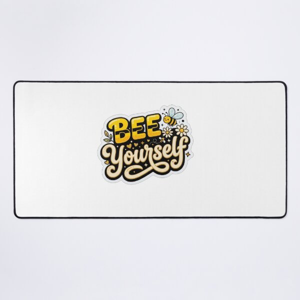 Item preview, Bee Yourself Cute Honeycomb Quote Motivation designed and sold by Owcomm.