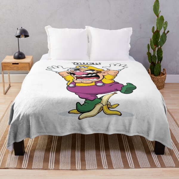 Item preview, Funny Wario Slipping Banana Game Over designed and sold by Alaric4you.