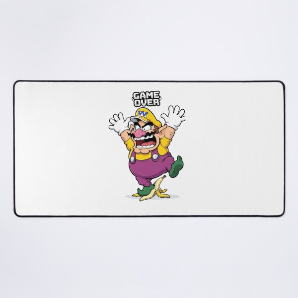 Item preview, Funny Wario Slipping Banana Game Over designed and sold by Alaric4you.
