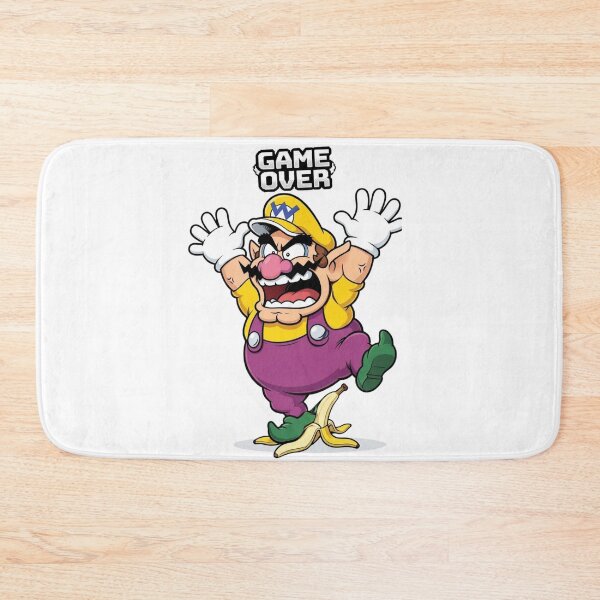 Item preview, Funny Wario Slipping Banana Game Over designed and sold by Alaric4you.