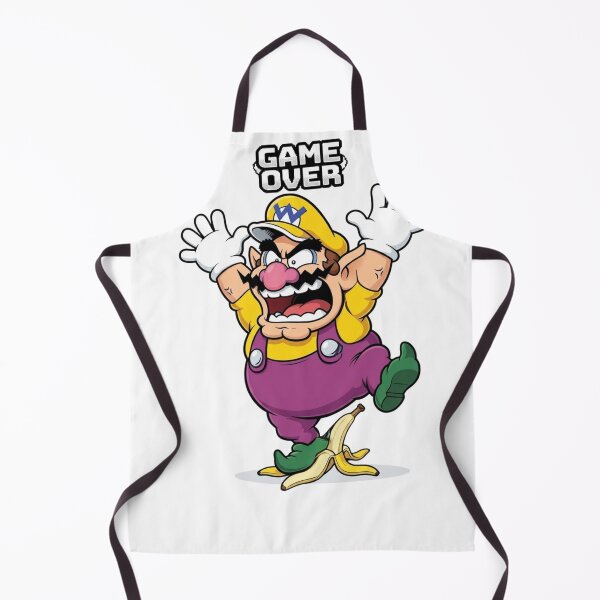 Item preview, Funny Wario Slipping Banana Game Over designed and sold by Alaric4you.