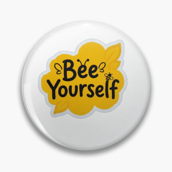 Item preview, Bee Yourself Positive Motivational Quote Design    designed and sold by Owcomm.