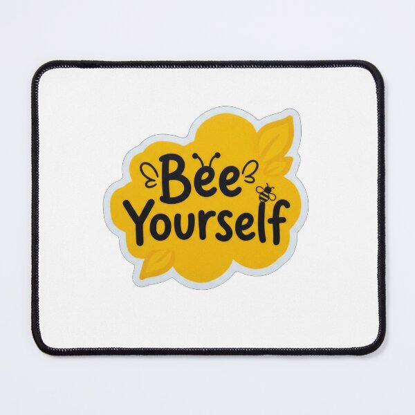 Item preview, Bee Yourself Positive Motivational Quote Design designed and sold by Owcomm.