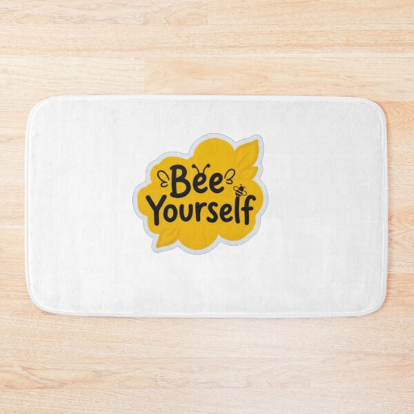 Item preview, Bee Yourself Positive Motivational Quote Design    designed and sold by Owcomm.