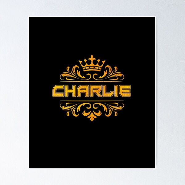 Item preview, Charlie Personalized Name With Crown - Cool & Custom Gift for Girls, Teens designed and sold by Oussinc.