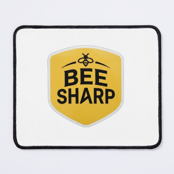 Item preview, Bee Sharp Funny Honey Bee Quote Pun designed and sold by Owcomm.