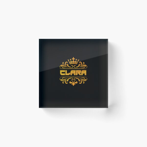 Item preview, Clara Personalized Name With Crown - Cool & Custom Gift for Girls, Teens designed and sold by Oussinc.