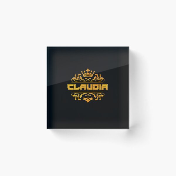 Item preview, Claudia Personalized Name With Crown - Cool & Custom Gift for Girls, Teens designed and sold by Oussinc.