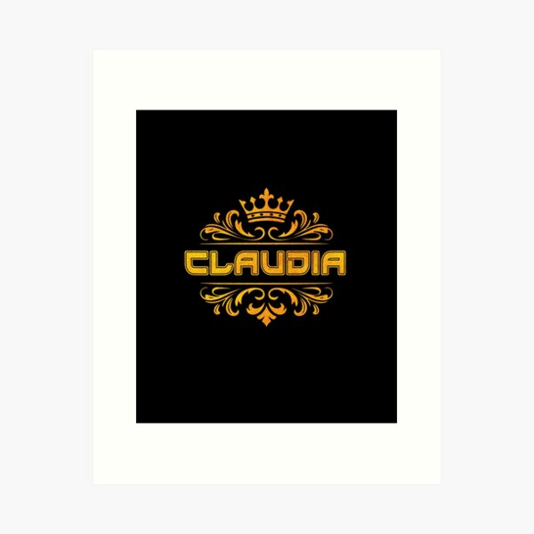 Item preview, Claudia Personalized Name With Crown - Cool & Custom Gift for Girls, Teens designed and sold by Oussinc.