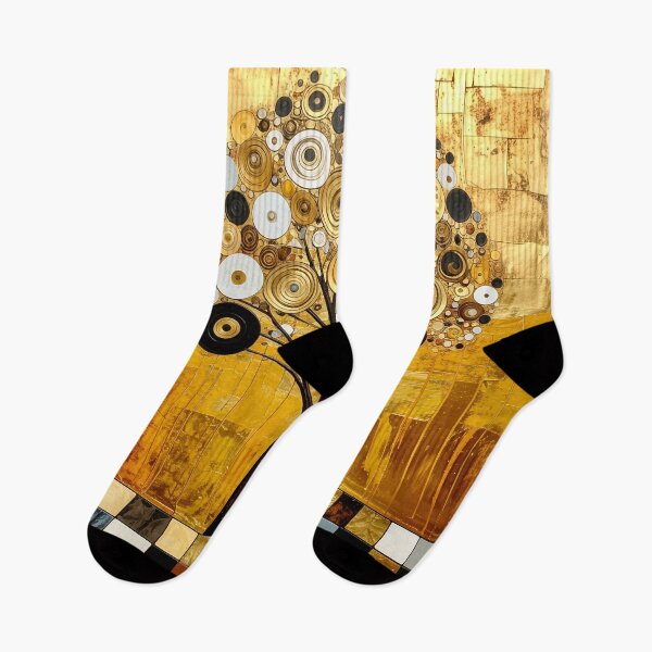 Item preview, Golden Tree of Life in Gustav Klimt Style designed and sold by Vicky Brago-Mitchell®.