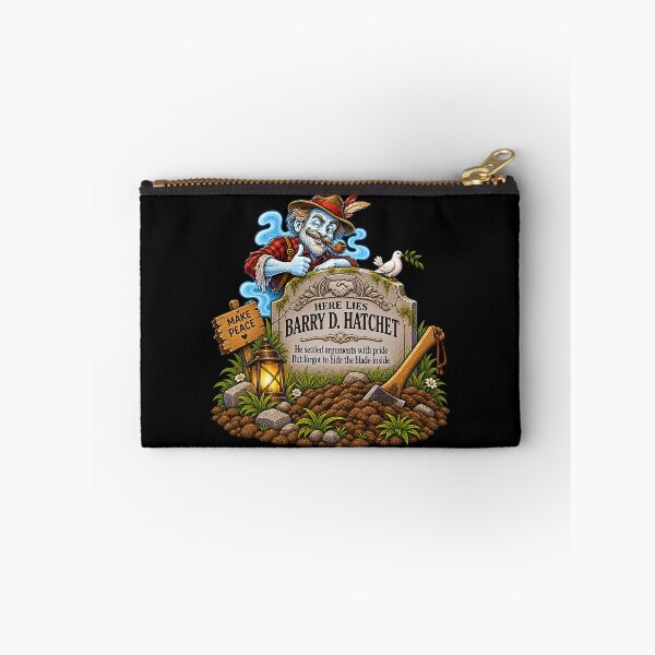 Item preview, ⚡HAUNTED TOMBSTONE COLLECTION -Barry D. Hatchet - dark version designed and sold by WheelieGdArt.