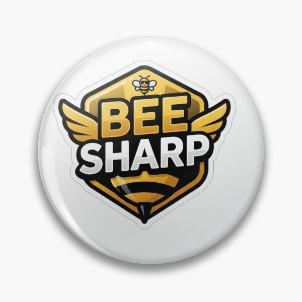Artikelvorschau, Bee Sharp Cute Honeycomb Maskottchen-Logo entworfen und verkauft von Owcomm.
