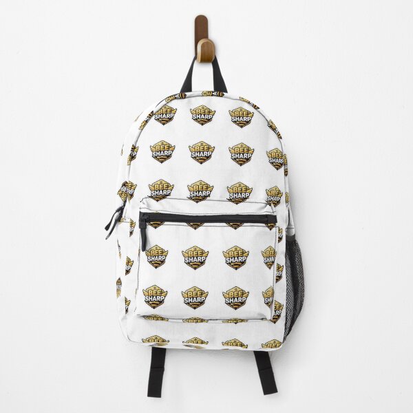 Item preview, Bee Sharp Cute Honeycomb Mascot Logo designed and sold by Owcomm.
