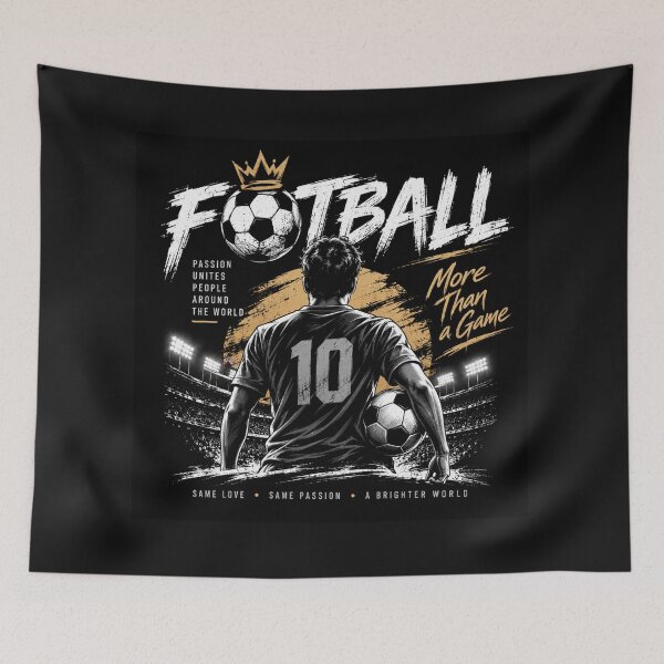 Item preview, Football Number 10 – More Than a Game designed and sold by CraftNestNoor.