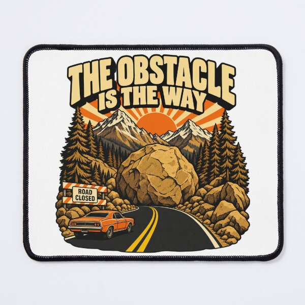 Item preview, Where the Obstacle Begins, You Grow designed and sold by Dresut.