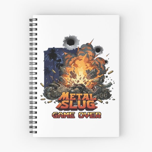 Item preview, Metal Slug Retro Arcade Explosion Game Over designed and sold by Alaric4you.